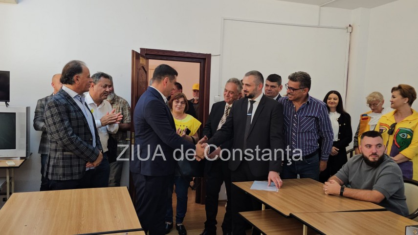 live video text presedintele aur george simion prezent la constanta la depunerea candidaturilor pentru