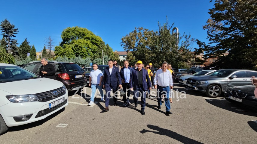 live video text presedintele aur george simion prezent la constanta la depunerea candidaturilor pentru