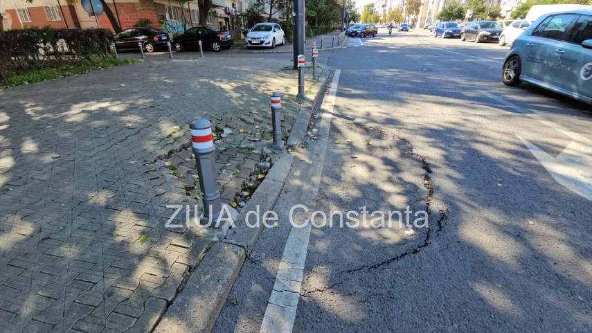 s a surpat asfaltul pe strada soveja din constanta foto 873867