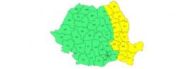 ANM a emis Cod Galben de intensificări ale vântului în Dobrogea  