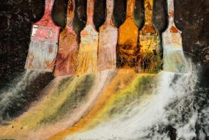 Lucrare artistică realizată de un robot umanoid, scoasă la licitație la Londra