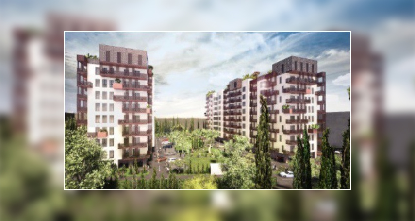 Complex rezidential in apropierea centrului comercial TOM: Mobipark SRL, autorizatie de construire pentru cinci blocuri de noua etaje in Constanta  