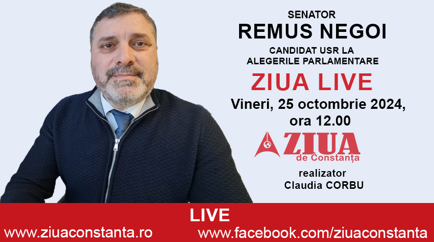 ZIUA LIVE: Senatorul USR, Remus Negoi, despre ce inseamna activitatea parlamentara si de ce isi doreste un nou mandat