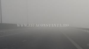 Cod galben de ceață în Dobrogea. Iată lista localităților vizate