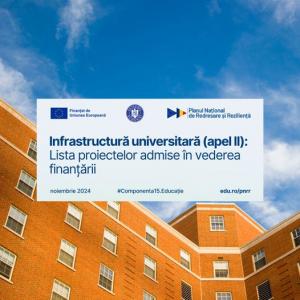 Un proiect de realizare a unui campus linovator a Universitatea Ovidius Constanța, pe lista de așteptare pentru obținerea finanțării de la Ministerul Educației (DOCUMENTE)