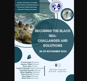 Workshop despre securitatea în zona Mării Negre, la Universitatea Ovidius din Constanța
