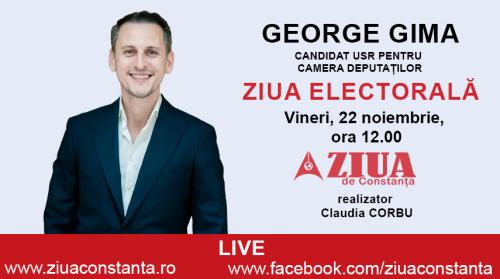 ZIUA ELECTORALĂ George Gima, despre importanța proiectelor pe care le vrea USR Constanța să le ducă în Parlament 