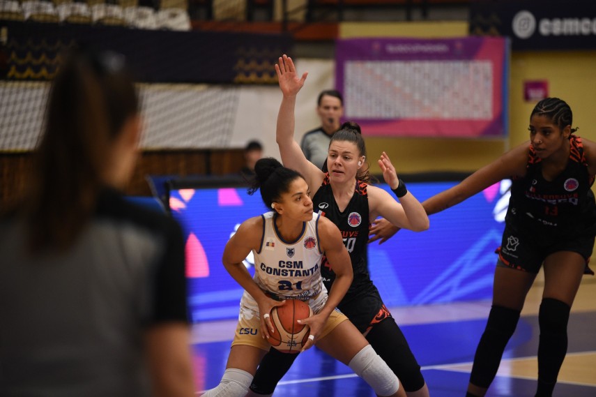 baschet csm constanta invinsa de villeneuve d ascq lm in prima mansa a play off ului eurocup women galerie
