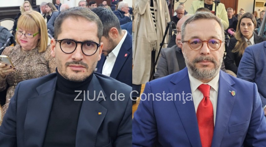 Costin Rasauteanu si Ionut Rusu, alesi viceprimari ai municipiului Constanta  