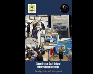 Știri Constanța Elevii Colegiului Național Militar „Alexandru Ioan Cuza” participă la proiectul european „Footprints of the past” pe eTwinning