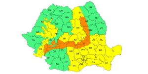 Cod portocaliu şi cod galben de ninsori şi viscol în aproape jumătate din ţară, până miercuri dimineaţa. Iată cum va fi vremea în Dobrogea
