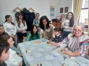 Atelier de „Podoabe tradiționale românești” la Muzeul de Artă Populară Constanța