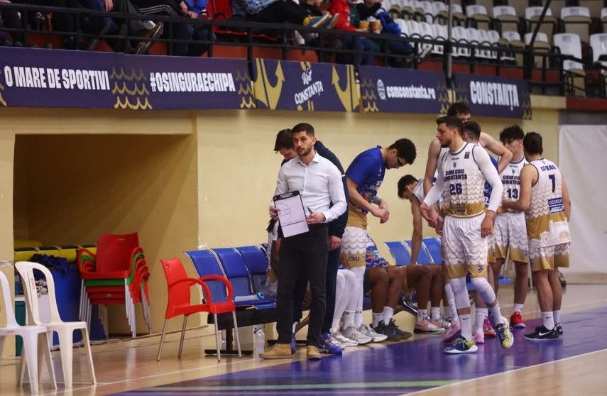 Baschet: CSM Constanta a pierdut la doua puncte meciul cu CSA Steaua Bucuresti