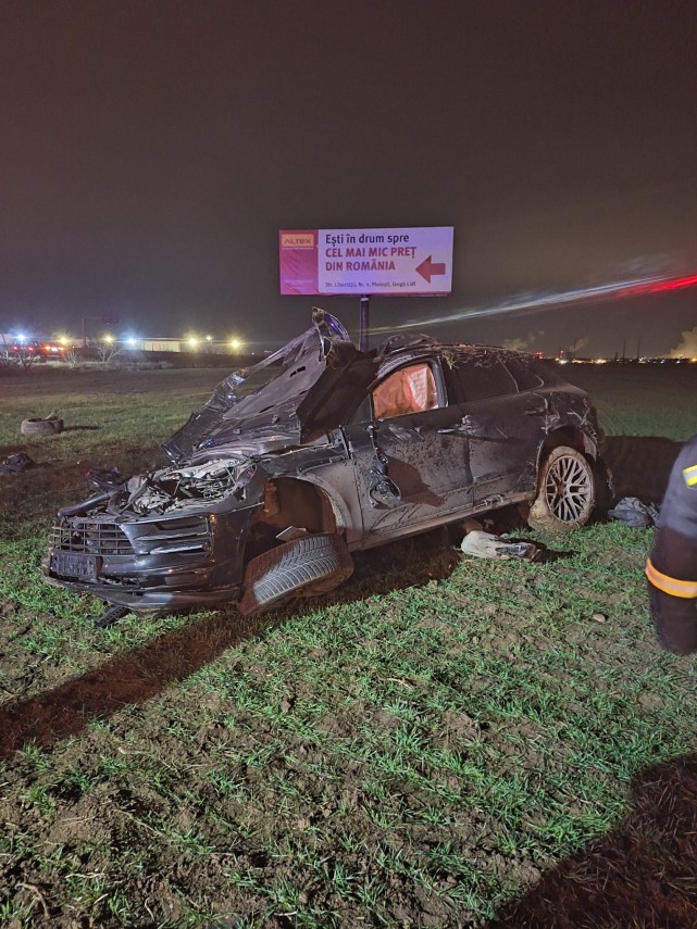 accident rutier grav in judetul prahova noaptea trecuta un barbat ranit galerie foto 886004