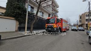 UPDATE Incendiu la un cabinet medical de pe strada Ion Lahovari din Constanța (GALERIE FOTO+VIDEO)