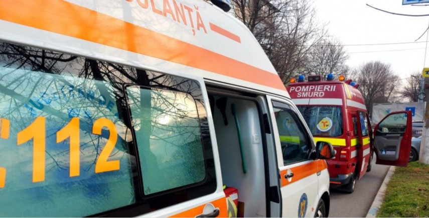 Accident rutier pe DN 22 Constanta-Tulcea. Trei masini implicate intr-un eveniment cu victime 