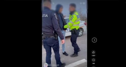 Un bărbat care a refuzat să se legitimeze, luat pe sus de polițiștii din Negru Vodă. Ce spune IPJ Constanța despre incident (VIDEO)     