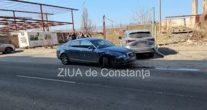 UPDATE Accident rutier între două autoturisme, pe strada Vârful cu Dor din Constanța (FOTO+VIDEO)    