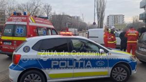Accident rutier la intrare în Satul de Vacanță din Constanța! (GALERIE FOTO+VIDEO)