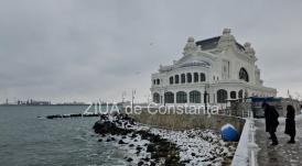 LIVE de pe Faleză Zăpadă la Constanța. Cum arată orașul în această dimineață (FOTO+VIDEO) 