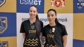 CSM Constanța volei Tinerele Alexia Ruci și Nicole Toma, bucuroase pentru prezența alături de senioare. „O șansă unică!“ (VIDEO) 