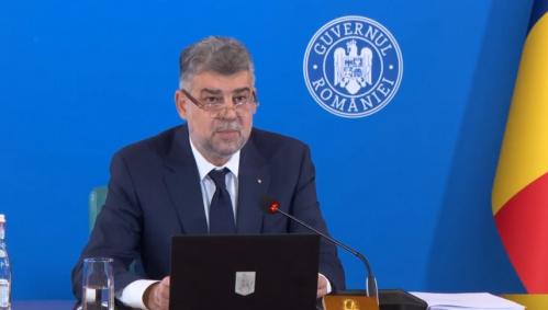Premierul Marcel Ciolacu – „ Mă interesează să se aplice corect legea în ancheta care îl vizează pe Călin Georgescu”