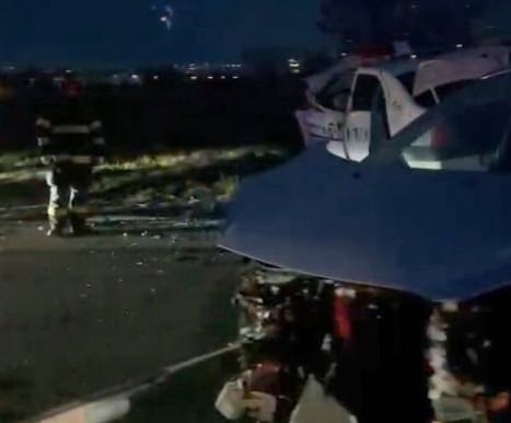 Ce spune IPJ Constanta despre accidentul rutier in care a fost implicata o masina de politie, pe drumul Mangalia-2 Mai(FOTO+VIDEO) 