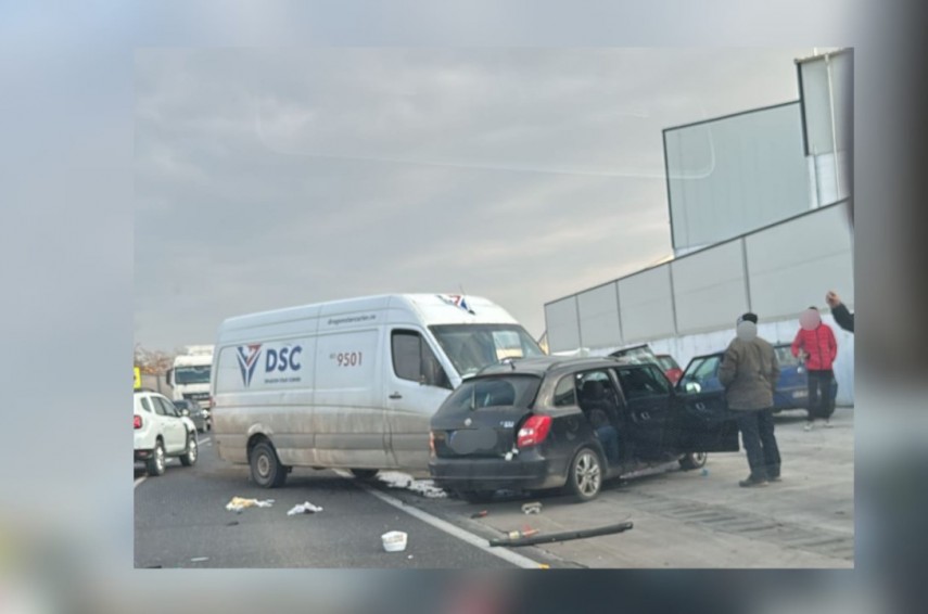 UPDATE. Știri Constanta: Accident grav pe DN22 la iesire din localitatea Lumina! Sunt mai multe victime. O persoana, incarcerata (GALERIE FOTO)  
