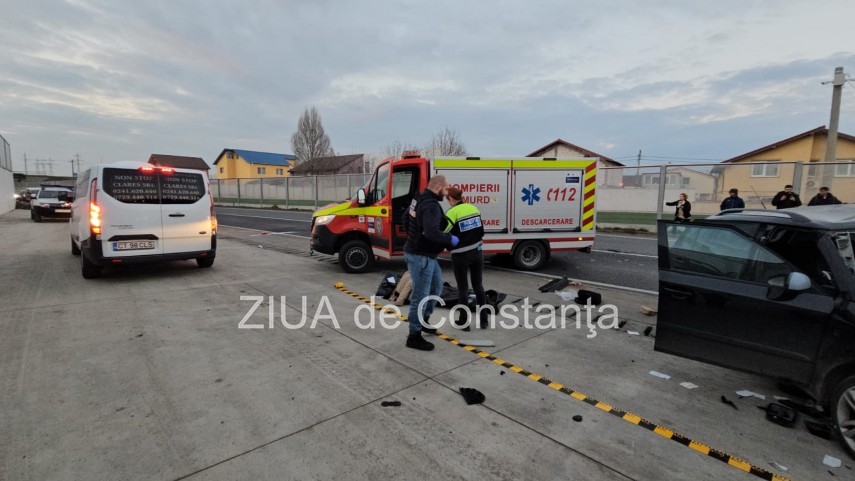 stiri constanta accident grav pe dn22 la iesire din localitatea lumina sunt mai multe victime o persoana