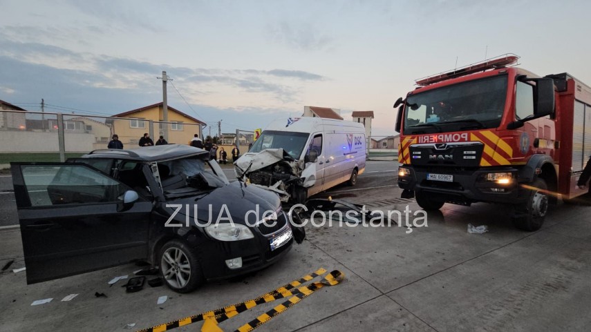 stiri constanta accident grav pe dn22 la iesire din localitatea lumina sunt mai multe victime o persoana