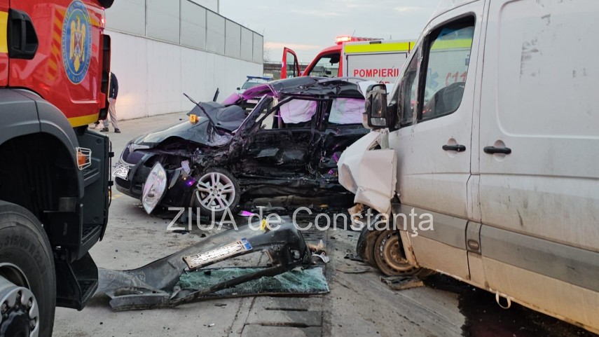 stiri constanta accident grav pe dn22 la iesire din localitatea lumina sunt mai multe victime o persoana