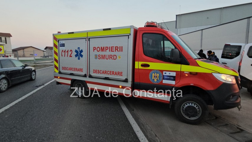 stiri constanta accident grav pe dn22 la iesire din localitatea lumina sunt mai multe victime o persoana