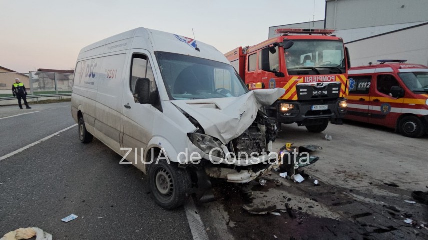 stiri constanta accident grav pe dn22 la iesire din localitatea lumina sunt mai multe victime o persoana