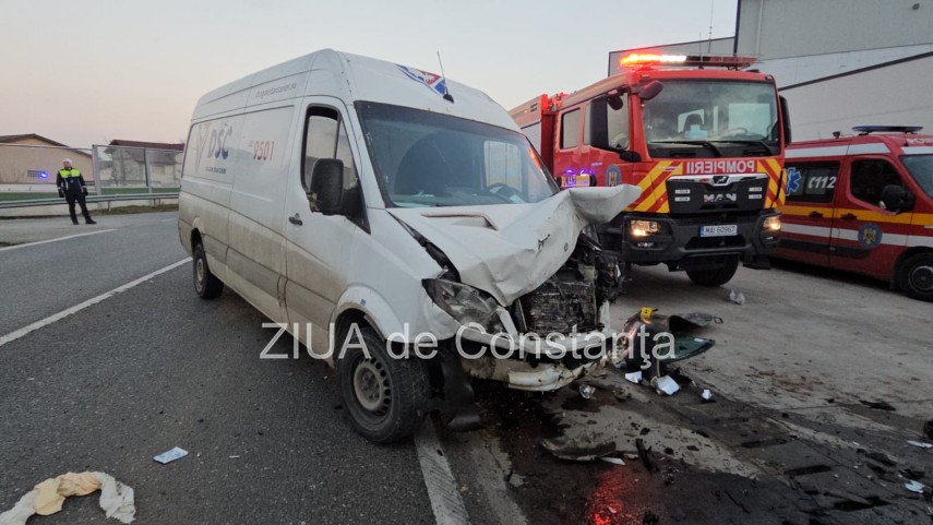 stiri constanta accident grav pe dn22 la iesire din localitatea lumina sunt mai multe victime o persoana