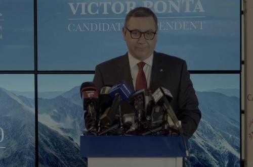 Alegeri 2025 Ponta-  „Am luat decizia de a candida. M-am schimbat mult față de acum 10 ani“ (VIDEO)