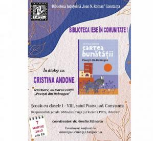 7 Martie 2025 – o nouă zi bogată în activități culturale pentru Biblioteca Județeană „Ioan N. Roman” Constanța