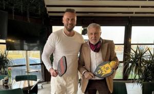 Constanța „Idolul copilăriei mele“. Eden Lică, întâlnire cu Ilie Năstase legat de sportul care face furori în SUA (GALERIE FOTO + VIDEO)   
