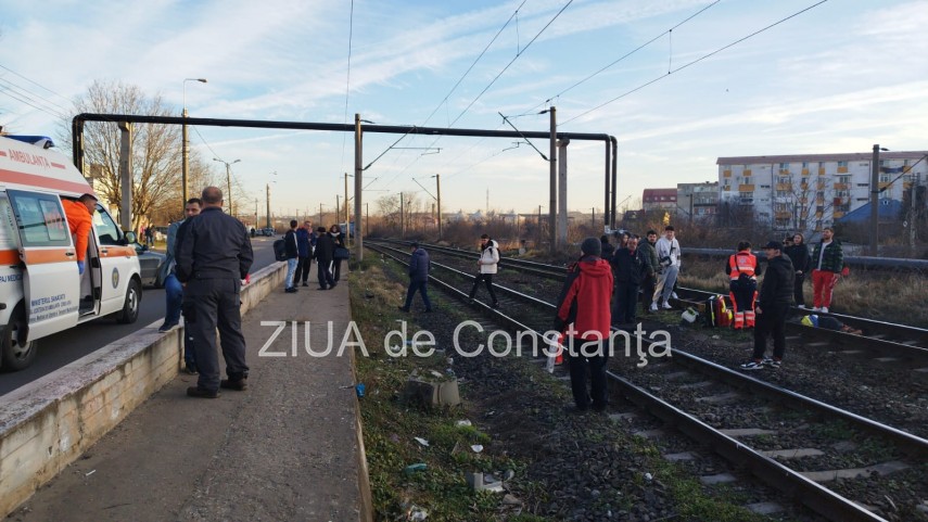 UPDATE: Accident in Poarta 6, Constanta. Victima a decedat la impactul cu trenul (FOTO) 
