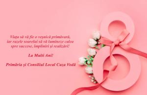 Primăria și Consiliul Local Cuza Vodă  Mesaj de 8 Martie