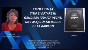 Conferința „Timp și datare în gândirea iudaică veche”, la Universitatea Ovidius din Constanța