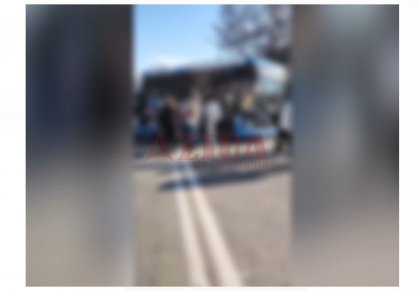 Accident in zona Boema din Constanta. O femeie, lovita de un autobuz pe trecerea de pietoni (FOTO+VIDEO)    