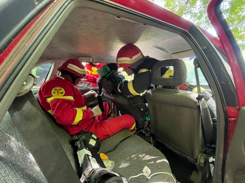 Știri Constanta: Accident rutier la Sibioara cu o victima incarcerata   