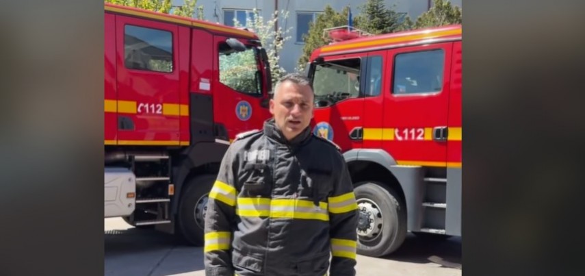 Sursa foto: Captură video-Facebook/ IGSU