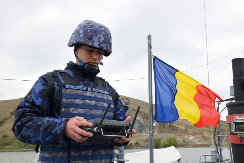 fortele navale romane trageri cu munitie reala executate de navele militare fluviale in cadrul sea shield
