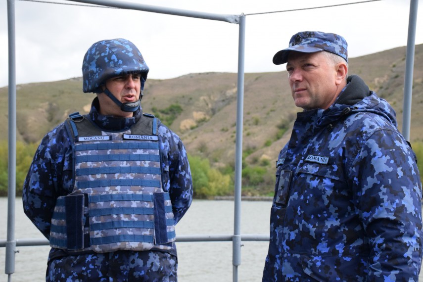 fortele navale romane trageri cu munitie reala executate de navele militare fluviale in cadrul sea shield