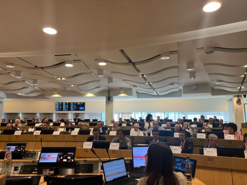 mariana gaju primarul comunei cumpana la sesiunea plenara a comitetului european al regiunilor in calitate