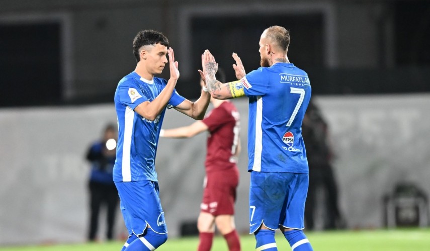 Ianis Avrămescu și Denis Alibec. Sursa foto: Farul Constanța