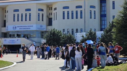 Succes remarcabil la prima ediție a Târgului EduCampus   Universitatea Ovidius din Constanța a devenit hub al orientării educaționale