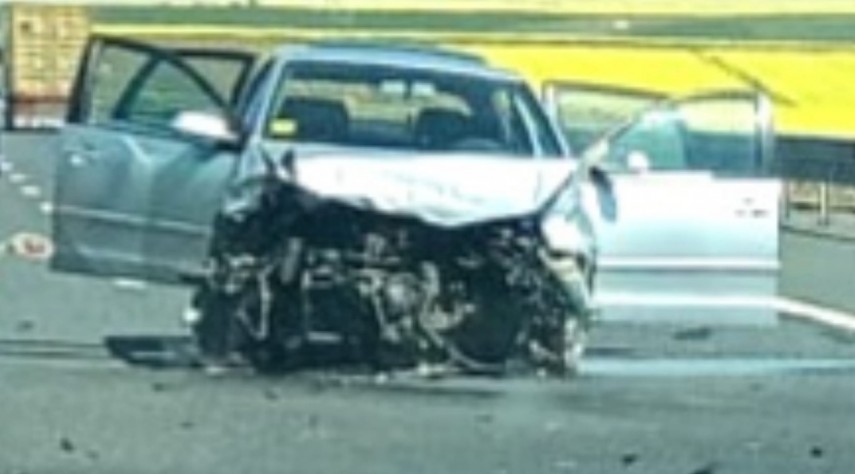 Mai multe persoane ranite intr-un accident rutier pe Autostrada A2 Bucuresti Constanta pe sensul catre litoral! Traficul pe autostrada, blocat (GALERIE FOTO)  