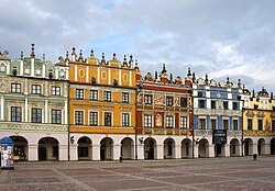 Orașul vechi din Zamość, Polonia. Foto - Wikipedia